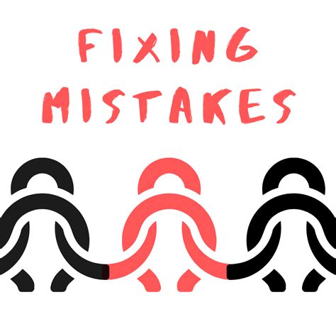 Fixing Mistakes