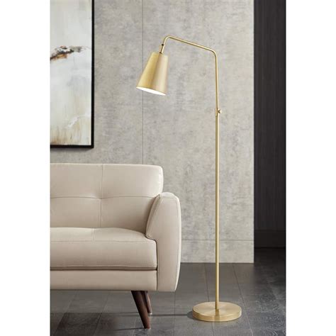 3.8 out of 5 stars 27. Zella Brushed Antique Brass Downbridge Floor Lamp - #18X25 | Lamps Plus | Stylish floor lamp ...