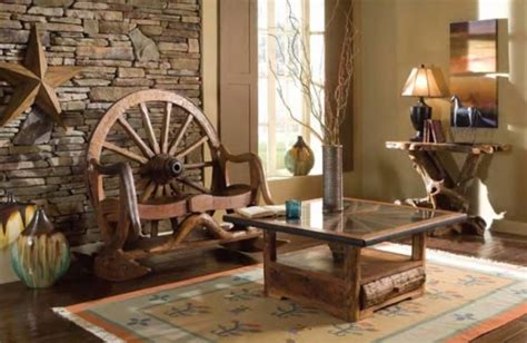 This theme pays homage to the blacksmiths of yesterday. 20 Western Decor Ideas for Living Rooms - Modern ...