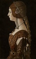 wonderwarhol: “Bianca Maria Sforza, c. 1493, by Giovanni Ambrogio de ...