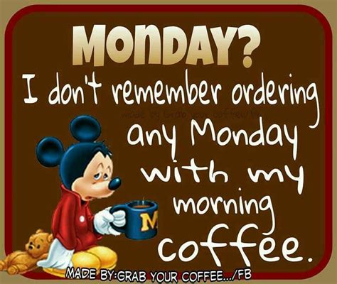 I Dont Remember Ordering A Monday Monday Humor Quotes Monday Humor