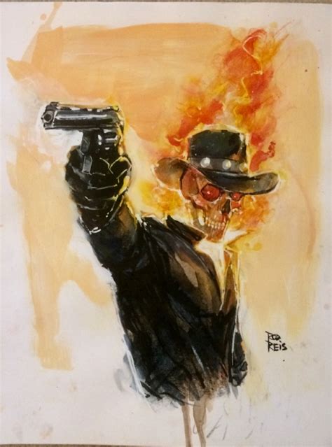 Carter Slade “old West” Ghost Rider By Rod Reis In Chad Knopfs