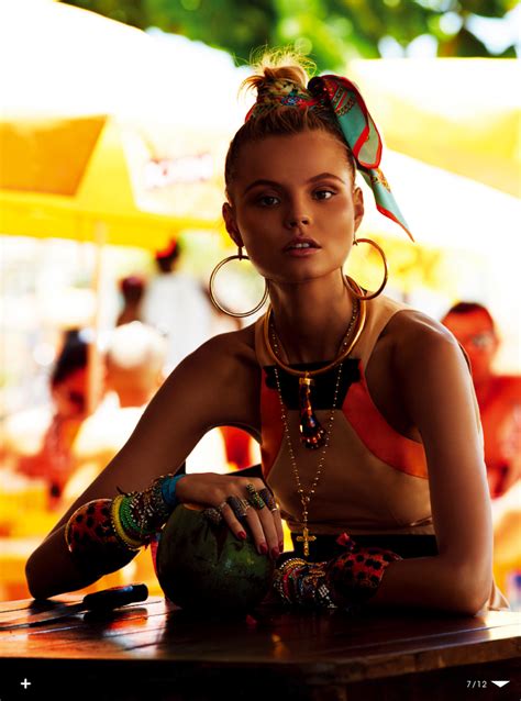 Ill Be At The Beach Magdalena Frackowiak By Giampaolo Sgura For Vogue