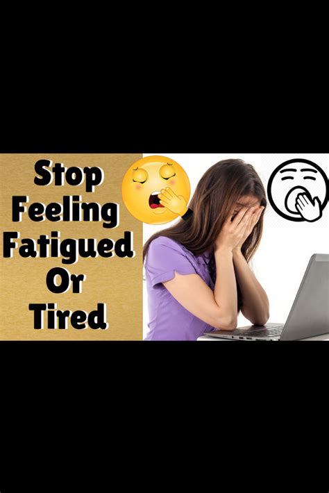 Anti Aging Video Fatigue Tired Stop Feeling Fatigued Now