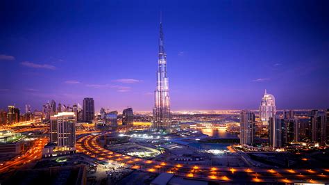 Burj Khalifa Dubai At Night Wallpaperuse
