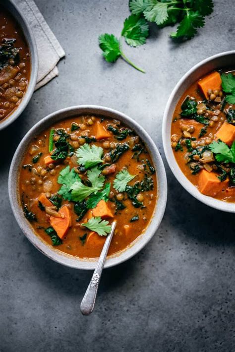 Curry Lentil Sweet Potato Soup Vegan Crowded Kitchen