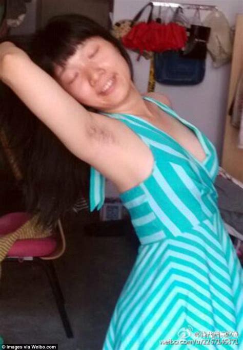 Winners Of Chinese Womens Armpit Hair Selfie Contest Crowned Daily