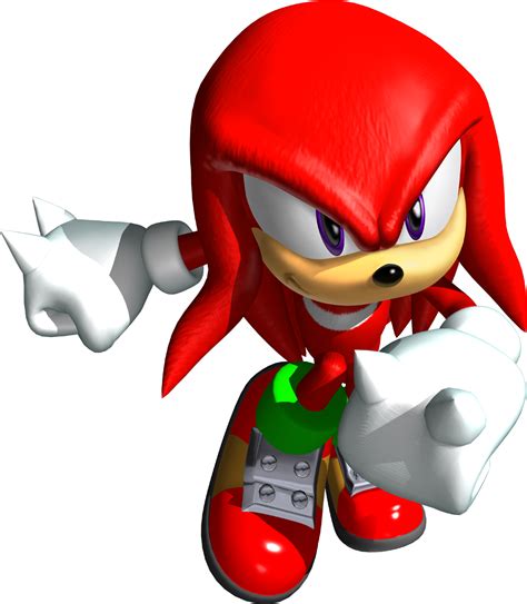 Sonic Heroes CG Action Knuckles The Echidna Gallery Sonic SCANF
