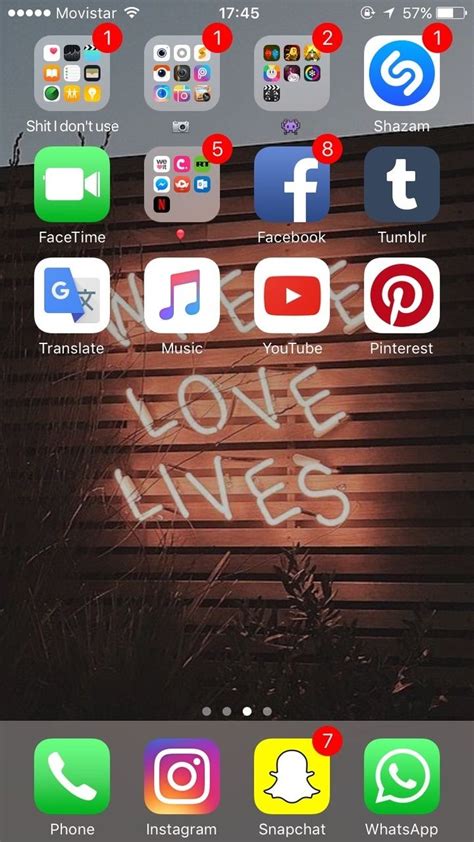 Tap add to home screen. 33 best iphone home screen layout images on Pinterest ...