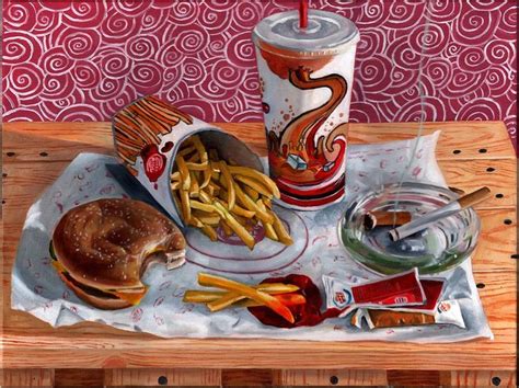 Pin By Paula Carlson On Paintings Of Modern Life Meals Food Art Food