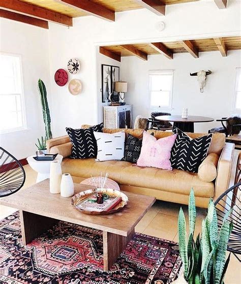 20 Modern Boho Living Room Ideas