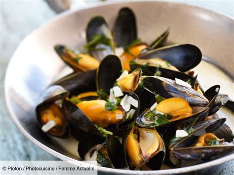 Moules marinières rapide découvrez les recettes de cuisine de Femme Actuelle Le MAG