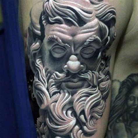 80 Zeus Tattoo Designs For Men - A Thunderbolt Of Ideas