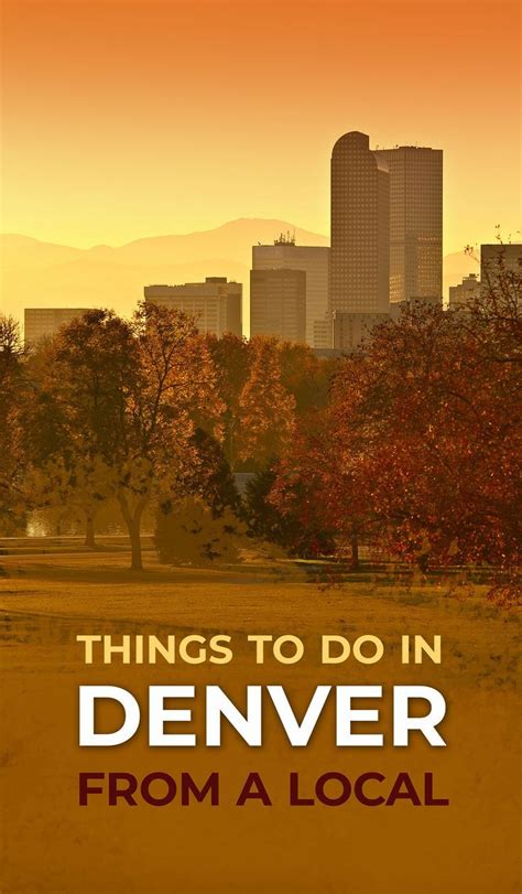 Best Things To Do In Denver From A Local Denver Travel Colorado