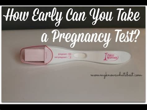 Taking a pregnancy test to confirm your suspicions. How Soon Can I Take a Pregnancy Test? How Early is Too ...