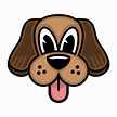 Cute friendly cartoon dog 544798 Vector Art at Vecteezy