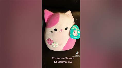 Roseanne Sakura Squishmallow Youtube