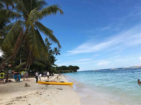 Alona Beach Panglao Island In Bohol R Philippines