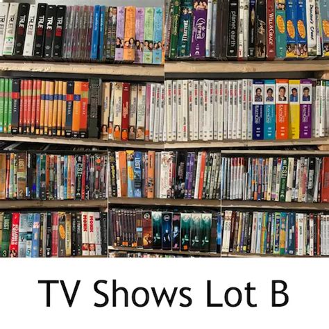 Mixed Tv Series Box Sets Lot Television Shows Dvd Bundle Complete