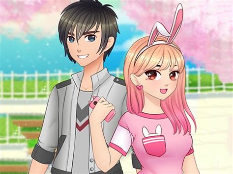 Romantic Anime Couples Dress Up Play Free Game Online On