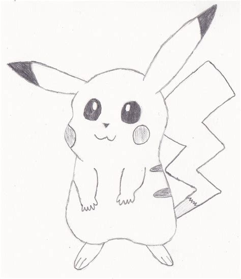 Simple Pikachu By Leedlizer On Deviantart