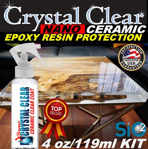 Epoxy Resin Protection Ceramic Clear Coat Spray Crystal Clear Coating