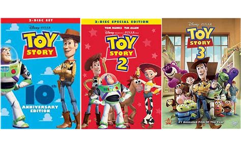 Toy Story 1 2 3 Dvd Toywalls