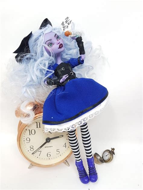 Ooak Alice In Wonderland Doll Monster High Repaint Art Doll By Pinkie Perfect Dolls Custom
