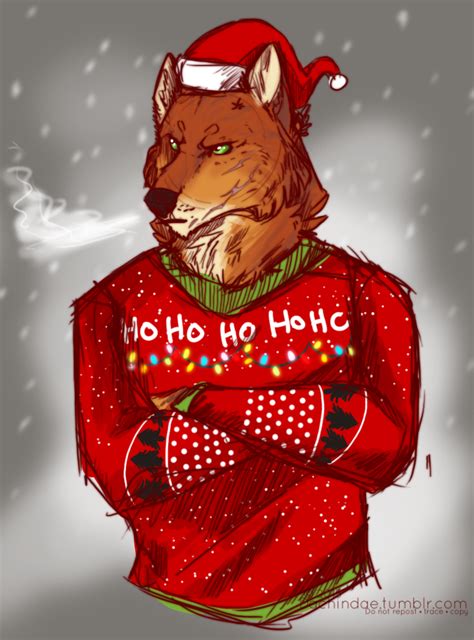 Werewolf Christmas By Dachindae On Deviantart