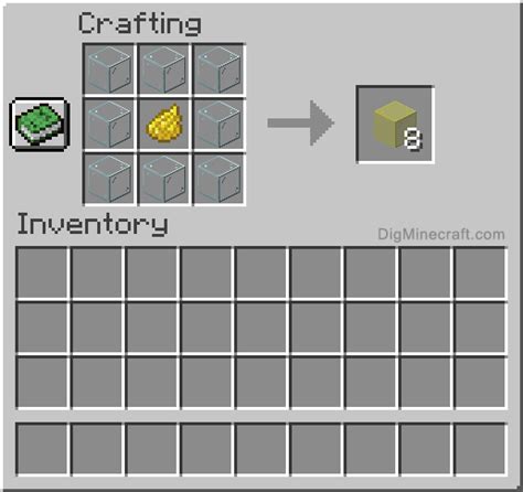 How To Make Yellow Stained Glass In Minecraft