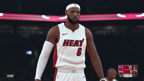 Nba 2k18 All Time Cavaliers Team Vs All Time Heat Team Ps4 Pro
