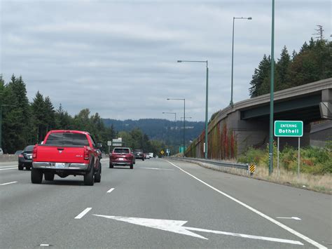 Washington Interstate 405 Northbound Cross Country Roads