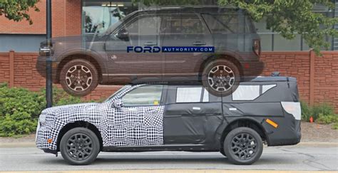 Ford Maverick Pickup Overlay Size Comparison To Bronco Sport