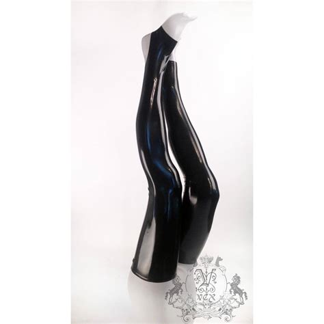 Latex Rubber Stirrup Stockings Latex Thigh High Stockings Etsy