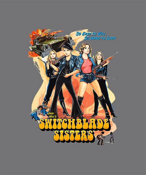 Switchblade Sisters Tapestry Textile By Bailey Watson Pixels