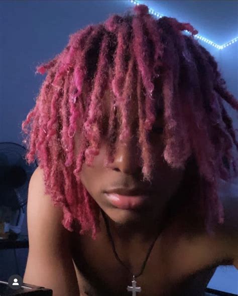 Pink Dreads Men In 2023 Dreadlock Hairstyles For Men Pink Dreads Dread Hairstyles For Men