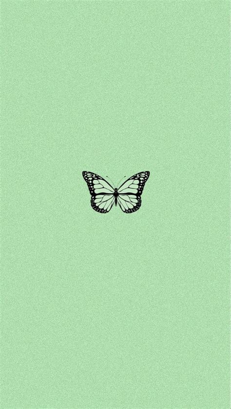 [2024] 🔥aesthetic Green Aesthetic Aesthetic Butterfly Black Butterfly Cute Green 800x1418 24966