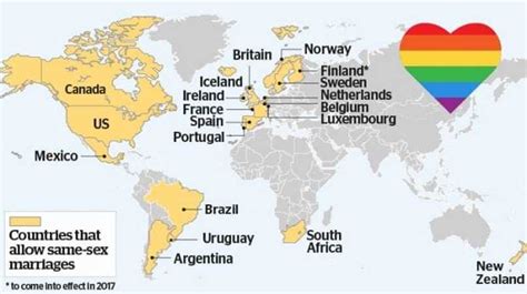 countries that legalized same sex marriage