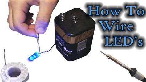 How To Wire Leds Youtube
