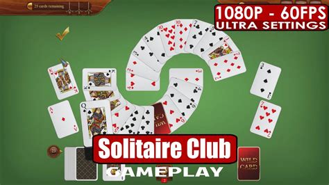 Solitaire Club Gameplay Pc Hd 1080p60fps Youtube