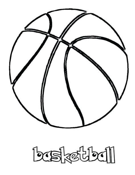 Basketball Court Coloring Page At Free Printable