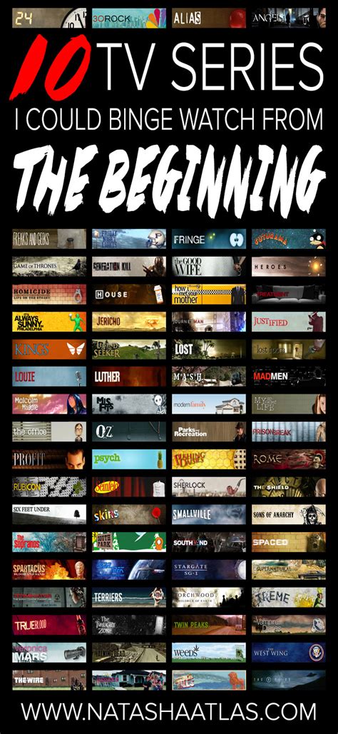 If you're looking for a great tv series to watch on the various networks or on one of the many streaming services like netflix, you have plenty to choose. 10 TV SERIES I COULD BINGE WATCH FROM THE BEGINNING ...