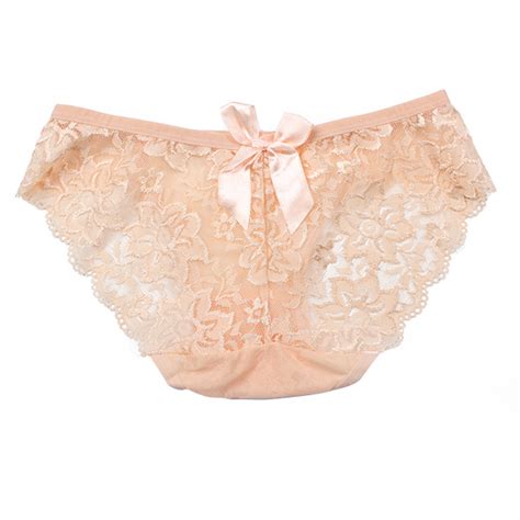 Sexy Women Ladies Lace Briefs Visible Panty Floral Bowknot Underwear Knickers Ebay