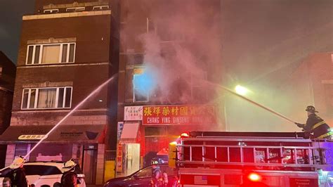 Fire Erupts At Multi Story Building In Chinatown Nbc Chicago