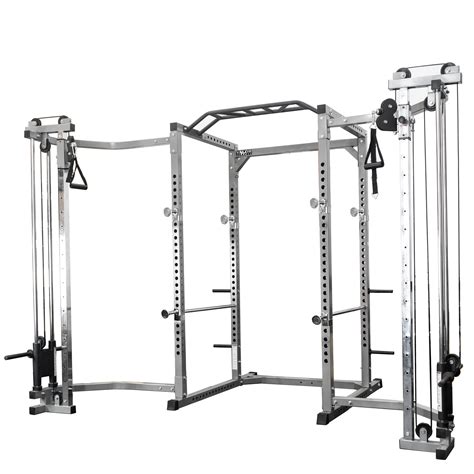 Valor Fitness Bd Bcc Power Rack With Cable Crossover Attachment