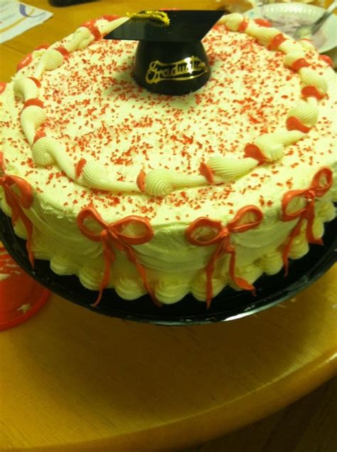 my gf s red velvet buttercream cheesecake graduation cake delicious graduation cakes cake