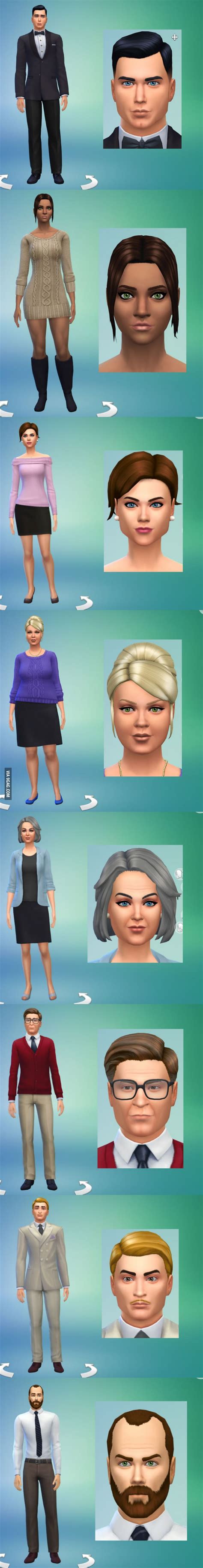 Archer Cast Done In The Sims 4 Character Creator New Memes Funny Memes
