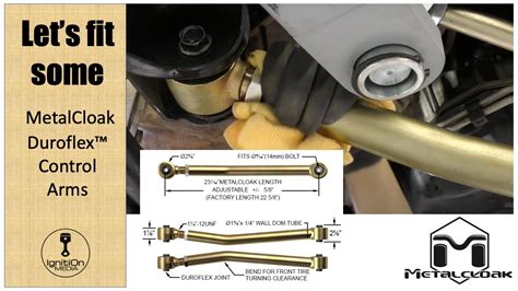 Metalcloak Duroflex Control Arms Full Set Installed On Our Jeep