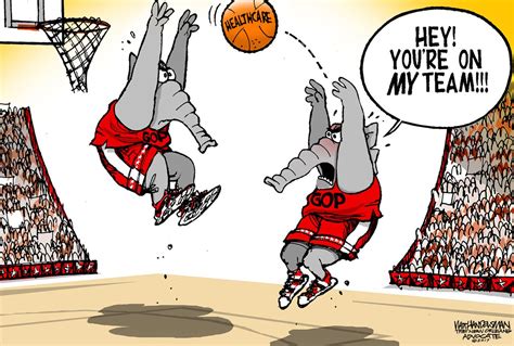 Political Cartoon U S Healthcare Gop Ncaa Basketball Republicans The Week