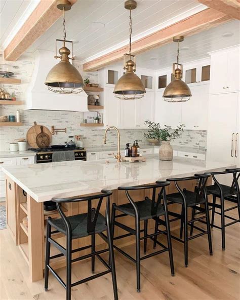 The Top 70 Best Modern Farmhouse Kitchen Ideas Interior Home And Design